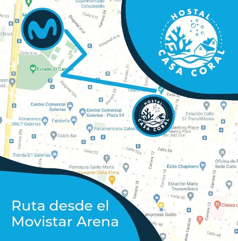 Casa Coral Otel Bogotá Dış mekan fotoğraf